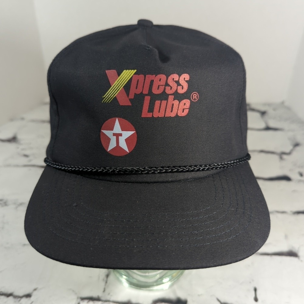 Texaco Express Lube Vintage Hat Adjustable Ball Cap
